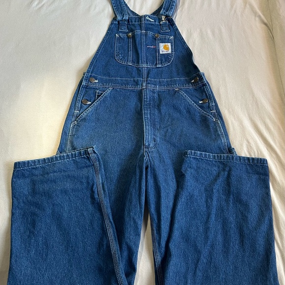 Carhartt Classic Blue Overalls - Picture 1 of 3